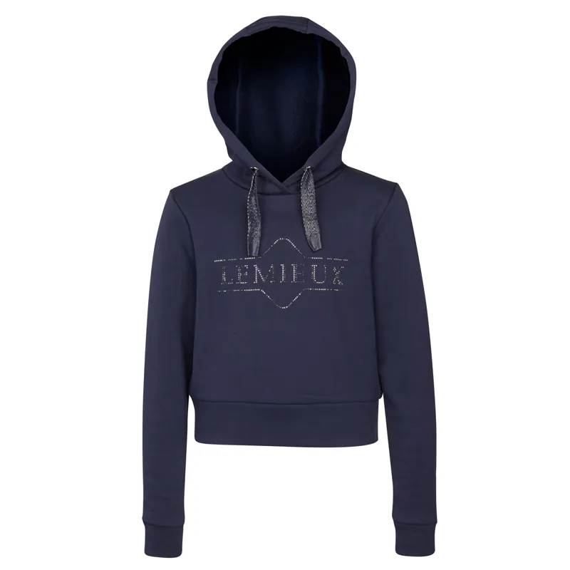LeMieux Young Rider Cropped Hoodie - Indigo